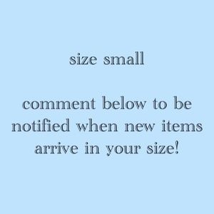 🌸 SIZE SMALL ITEMS BELOW! 🌸